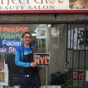 Perfect Glow Threading Salon
338 East 14th Street Photo: Kirsten Schatmeyer Theodos