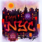 #SaveNYC By graffiti legend Bill Blast