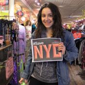 "A young customer came into the Family Jewels on 23rd street my all time favorite vintage clothing store for 30 years, she just heard they were closing." Photo: Sandi Bachom