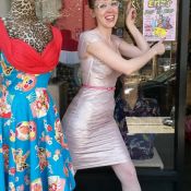 "Shopping at Enz's - 2nd Ave small business crawl" Photo: Honor Finnegan