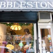 "Cobblestones supports the Small Business Jobs Survival Act bill - 314 E. 9th Street" Photo: Kate Puls