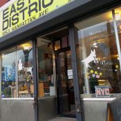 photo: Joy Garnett. Eastern District, Manhattan Avenue, Greenpoint, Brooklyn, NY